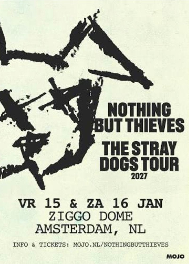 1x kaartje Nothing but Thieves 16 januari, Tickets en Kaartjes, Concerten | Pop, Eén persoon, Januari