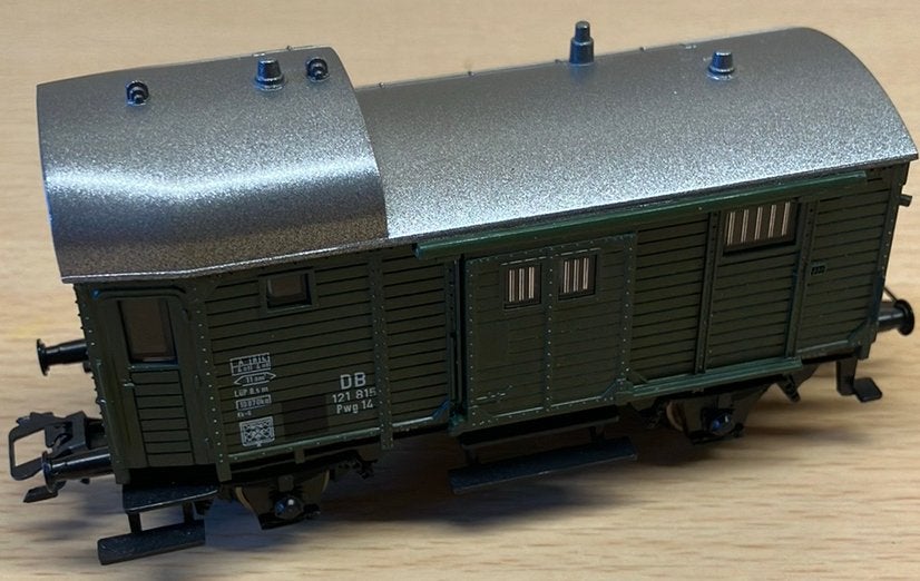 Märklin DB begeleidingswagon, Wisselstroom, Ophalen of Verzenden, Märklin, Nieuw