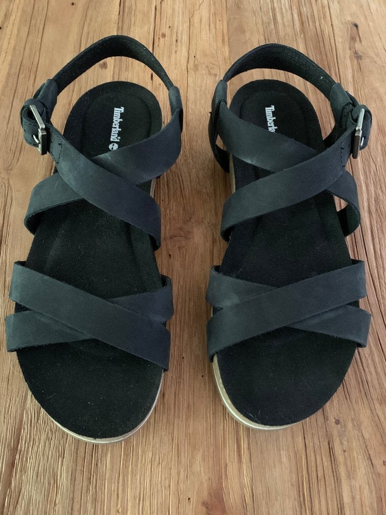 Timberland Malibu Waves dames sandalen, maat 40/41, Verzenden, Zwart, Sandalen of Muiltjes, Zo goed als nieuw