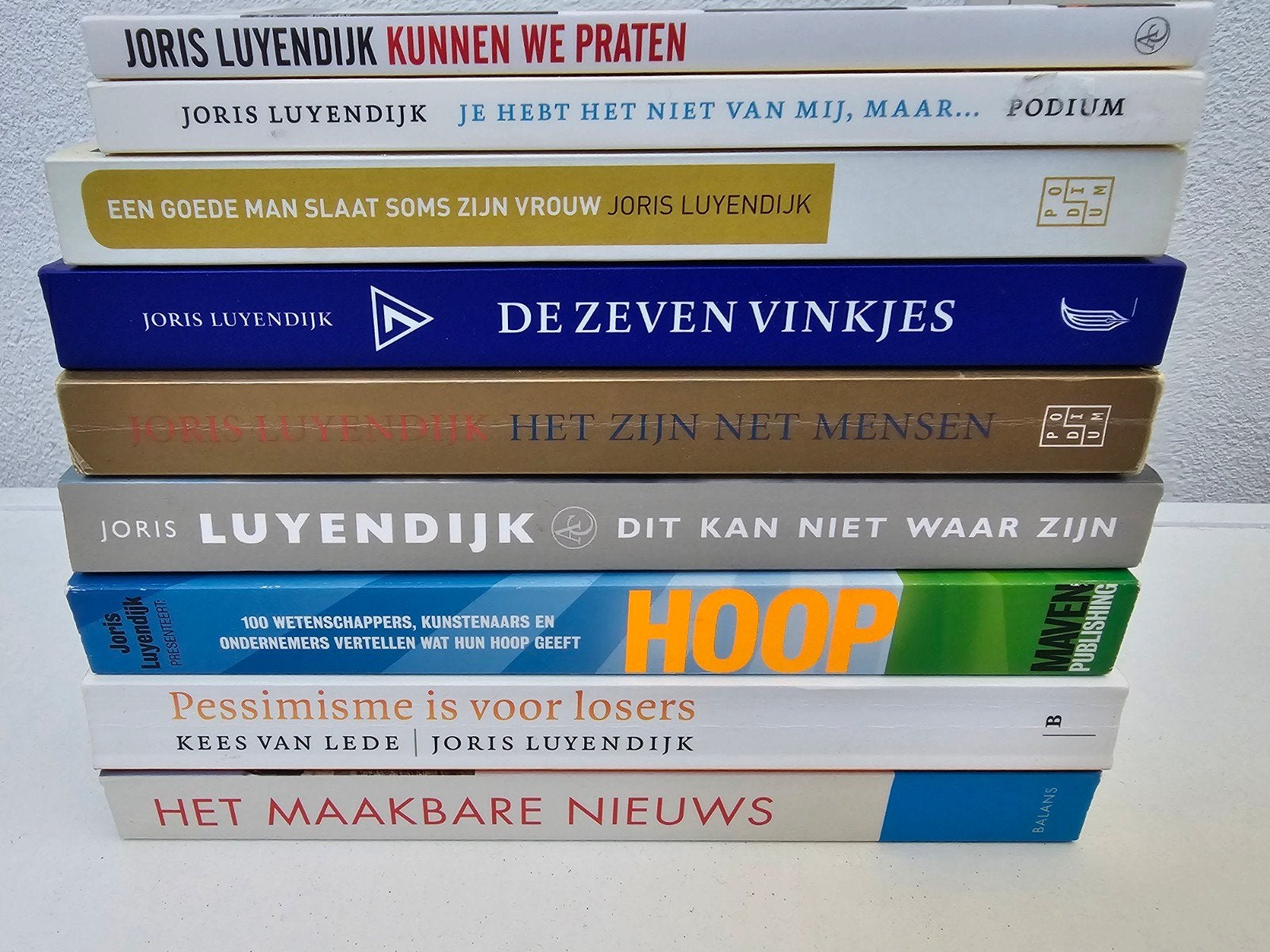Joris Luyendijk Boeken Collectie - Diverse Titels, Ophalen of Verzenden, Gelezen, Joris Luyendijk