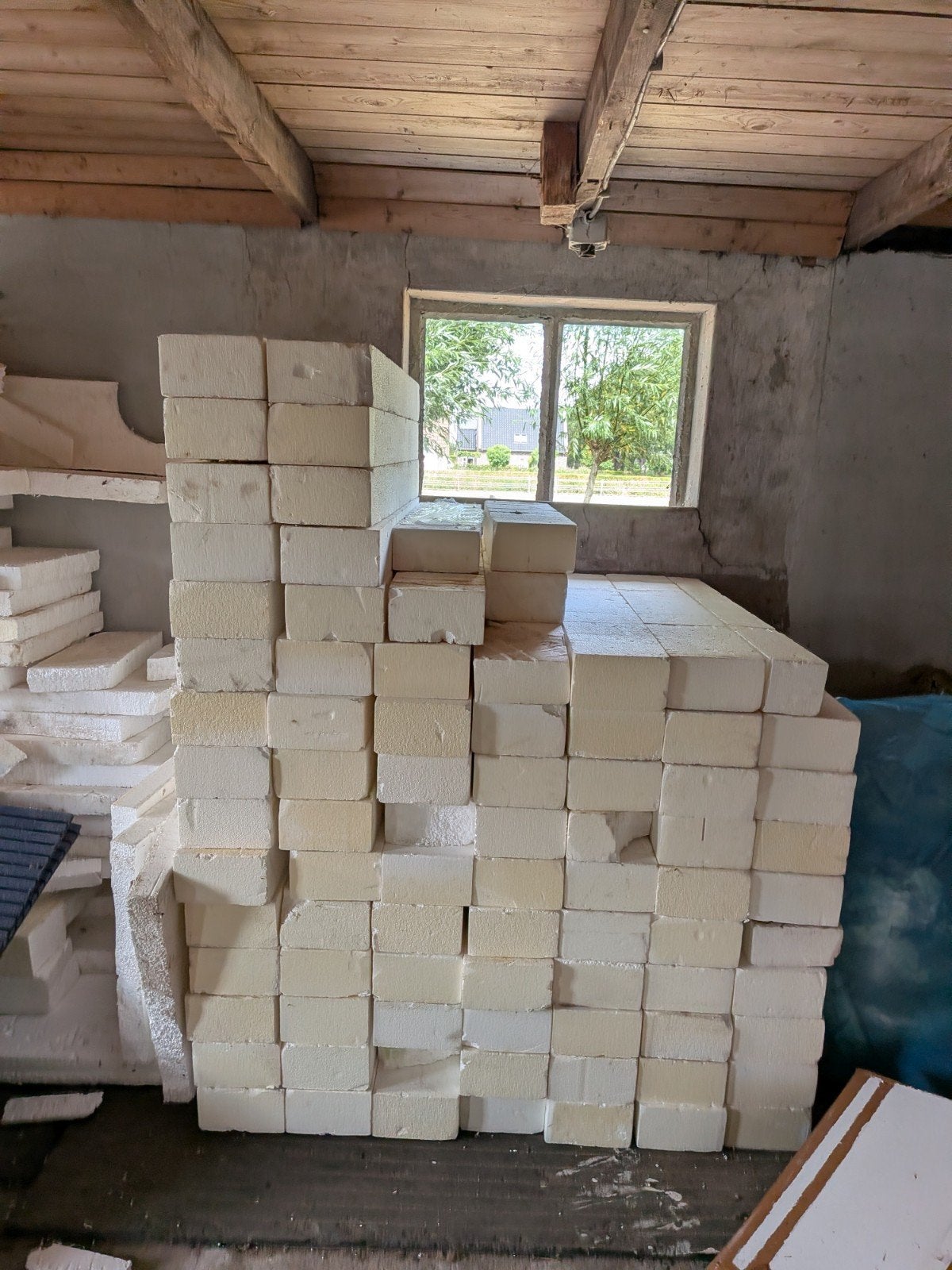 Piepschuim/Isolatie, Doe-het-zelf en Verbouw, Isolatie en Afdichting, Ophalen, Piepschuim (Tempex), Minder dan 4 cm