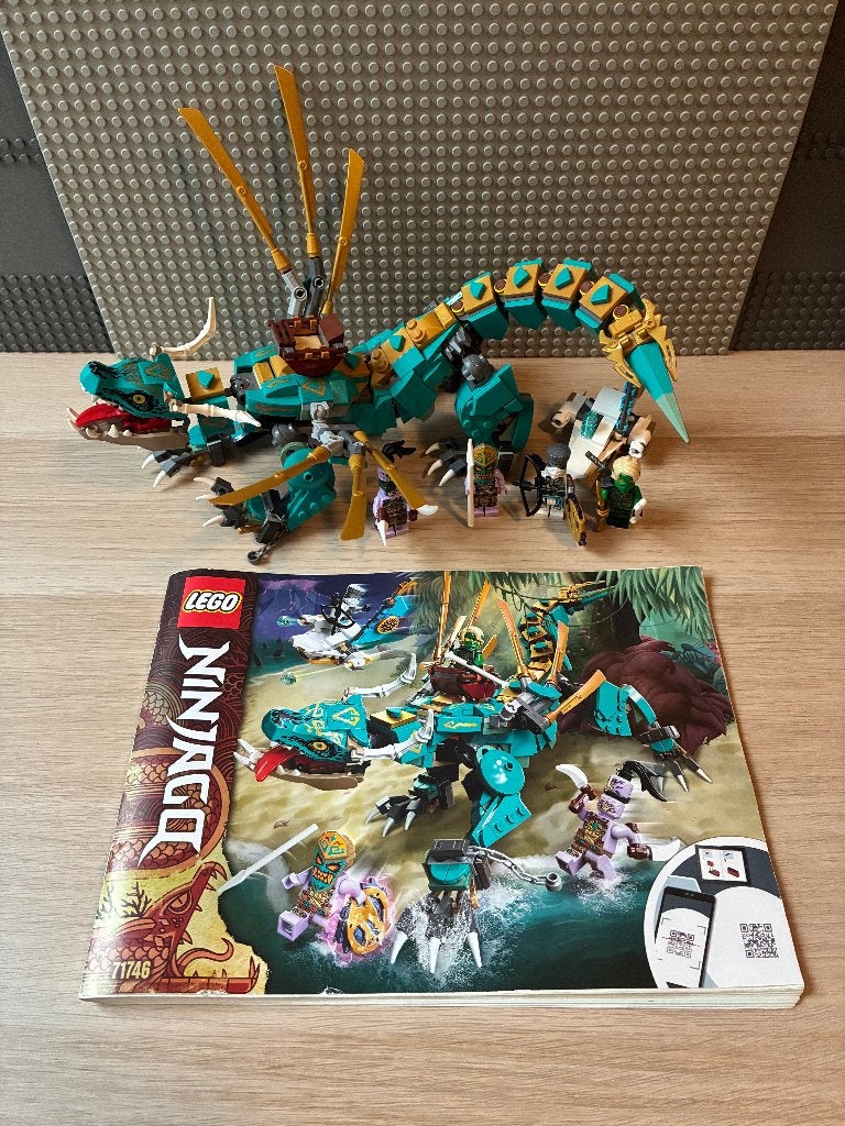 Lego 71746 Jungle Dragon, Lego, Ophalen of Verzenden, Zo goed als nieuw, Inclusief instructies
