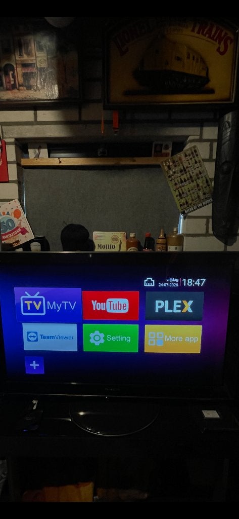 Amiko Max Android tv ontvanger, Ophalen, Zo goed als nieuw, HDMI, 1500 GB of meer