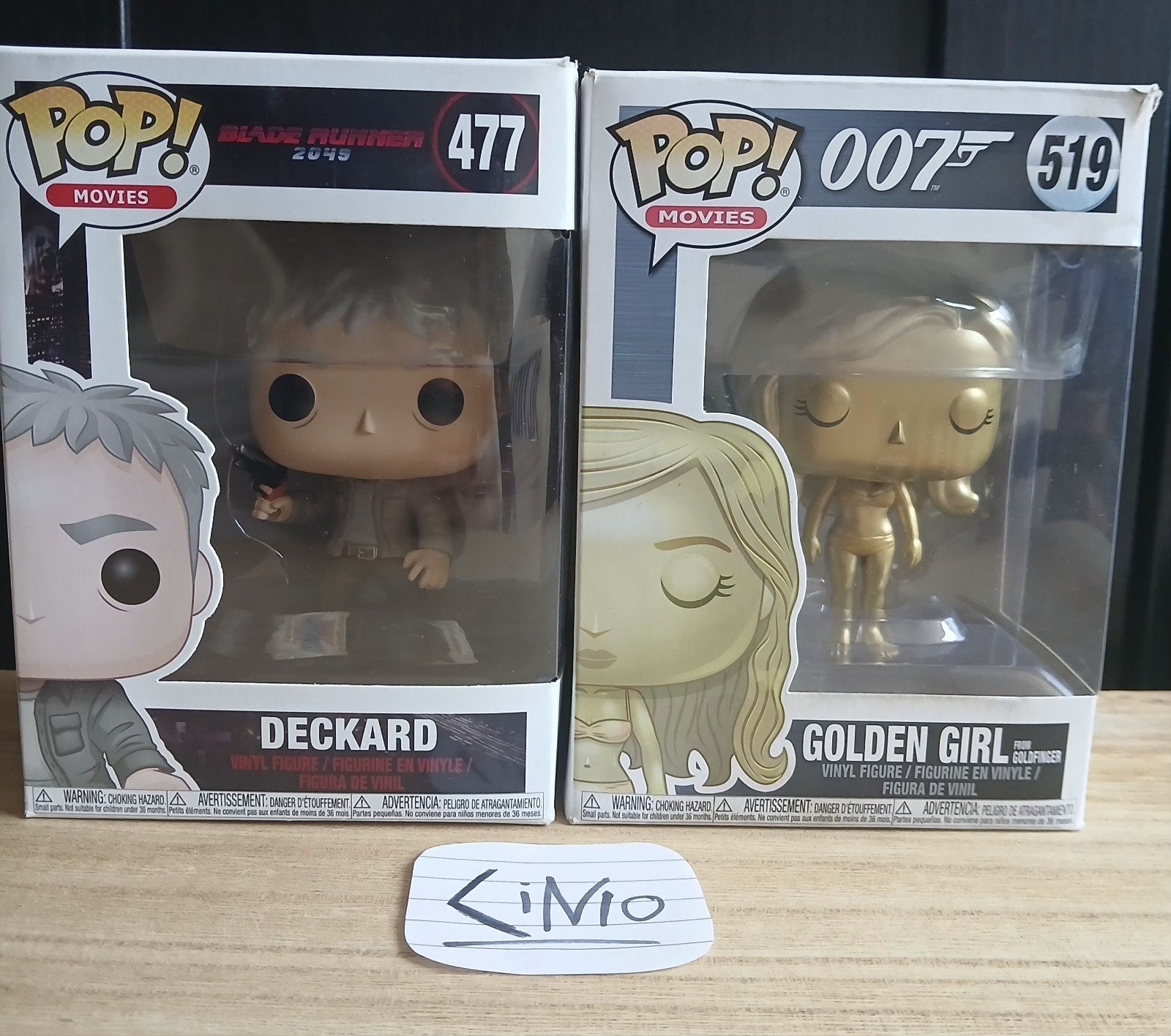Funko pop Deckard en Golden Girl, Ophalen of Verzenden, Zo goed als nieuw