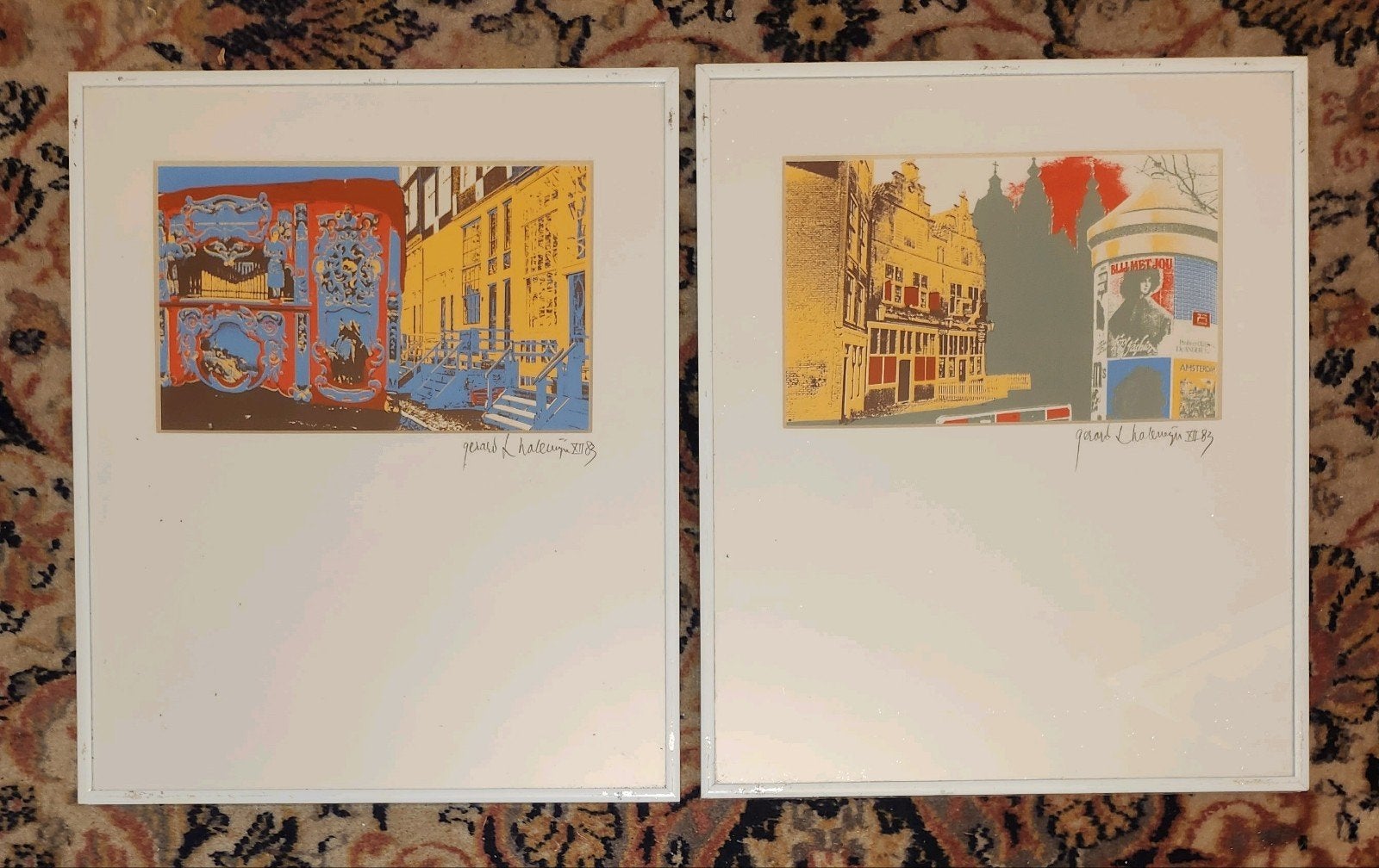 Gerard L. Halewijn,  Amsterdam Grafische Stadsgezichten 1983, Antiek en Kunst, Ophalen of Verzenden