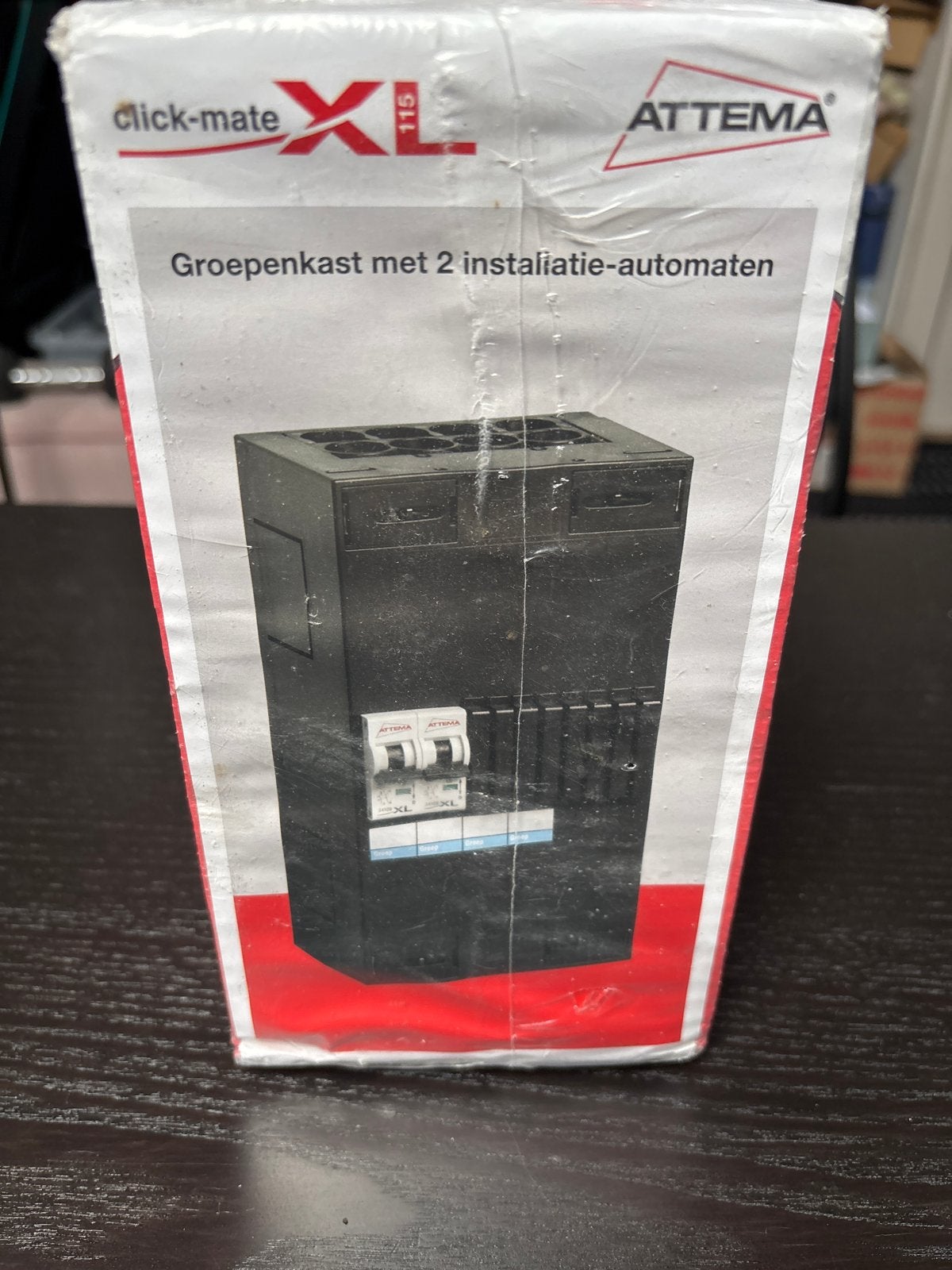 Attema Click-mate XL Groepenkast met 2 installatie-automaten, Ophalen, Nieuw, Attema, Groepenkast