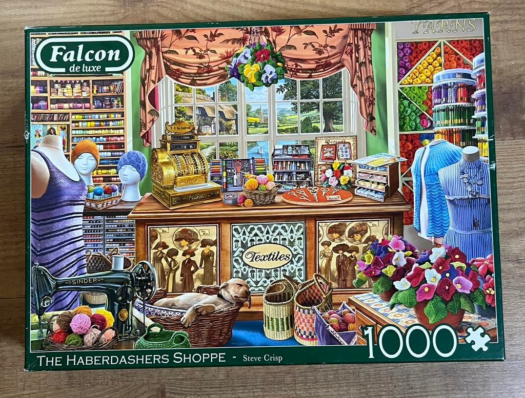 Falcon de luxe the haberdashers shoppe, Ophalen of Verzenden, 500 t/m 1500 stukjes, Zo goed als nieuw