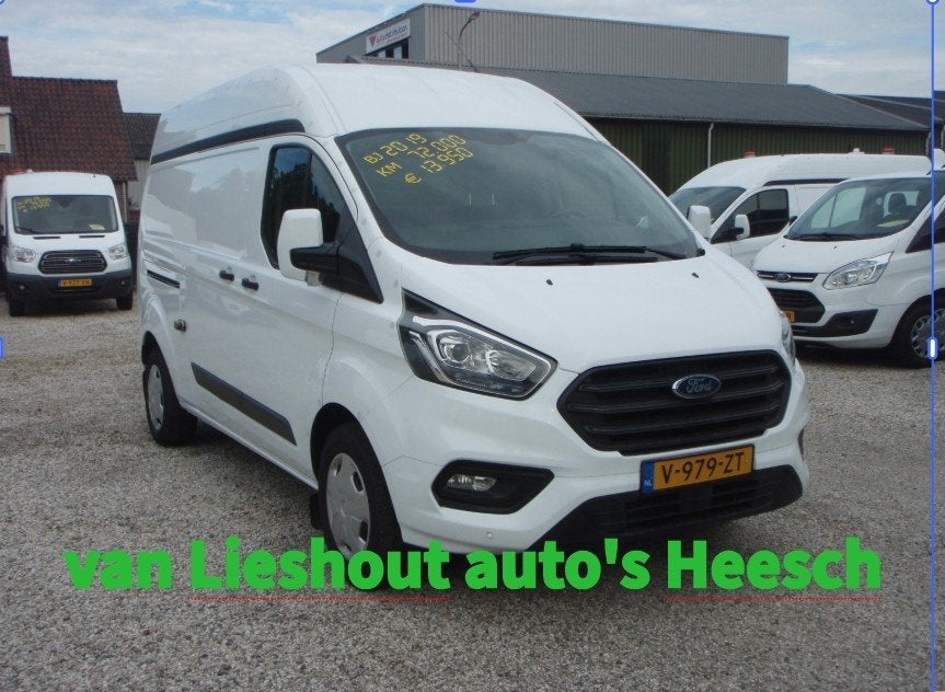 Ford Transit Custom L2H2 Trend Lage kilometerstand 72850 km, Auto's, Voorwielaandrijving, 4 cilinders, Wit, Origineel Nederlands