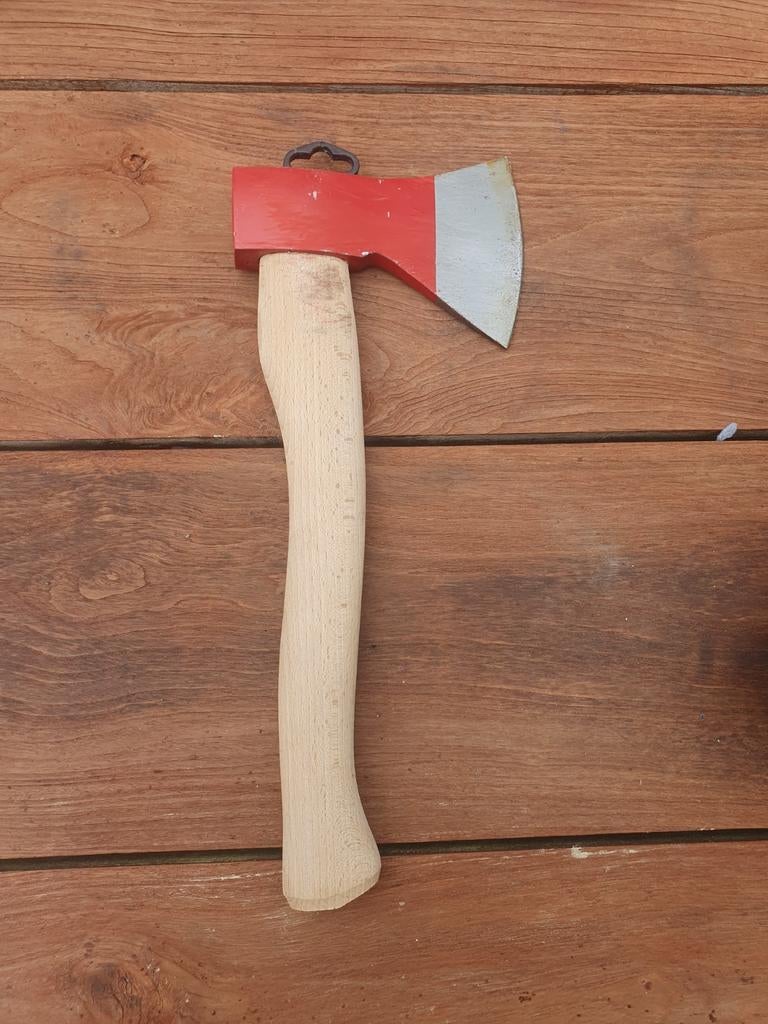 Optima bijl 600 gram - handige en compacte hakbijl, Ophalen of Verzenden, Gebruikt