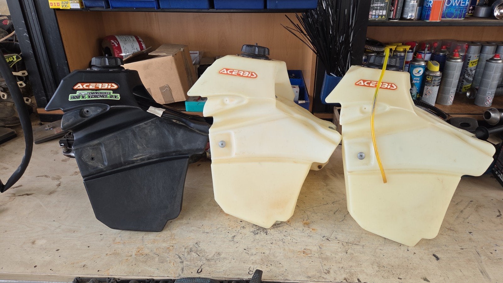 Acerbis brandstoftank KTM exc, Ophalen of Verzenden, Gebruikt