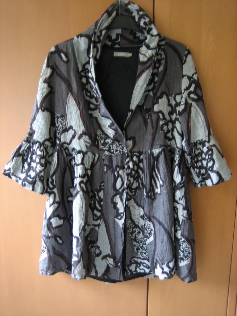 Bijzonder speelse blouse- jasje- of tuniek LEON 38, snazzeys, Maat 38/40 (M), Verzenden, Leon, Zo goed als nieuw
