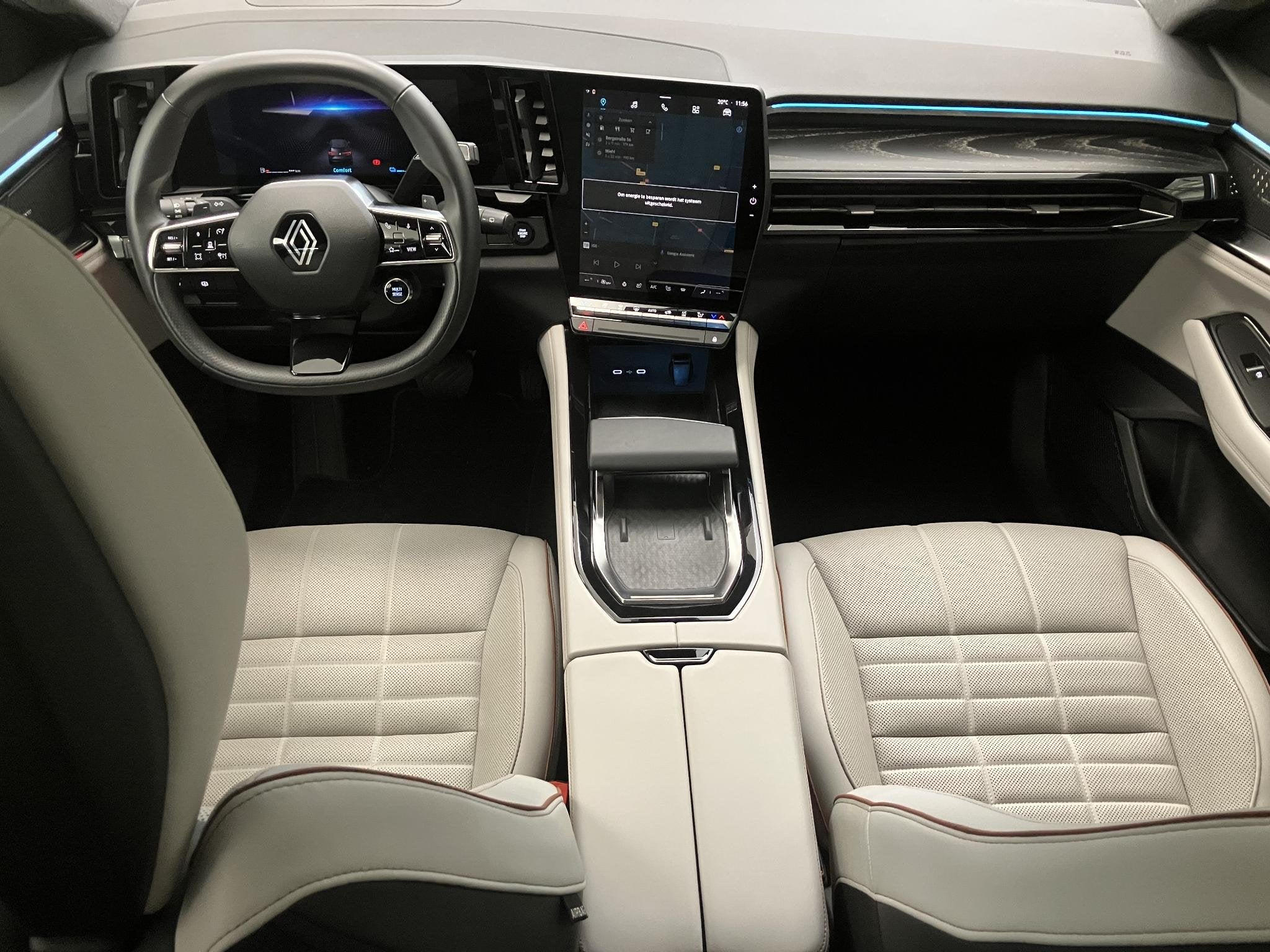 Renault Espace E-Tech full hybrid 200 iconic 5p / Dealer ond, Auto's, Gebruikt, Euro 6, 2 kWh, Blauw
