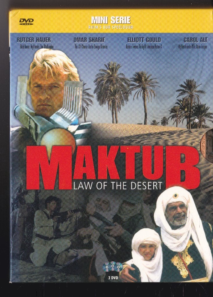 Maktub ֎ 1991, Caro, Rutger Hauer, Gebruikt, Ophalen of Verzenden, Actie en Avontuur, Vanaf 12 jaar