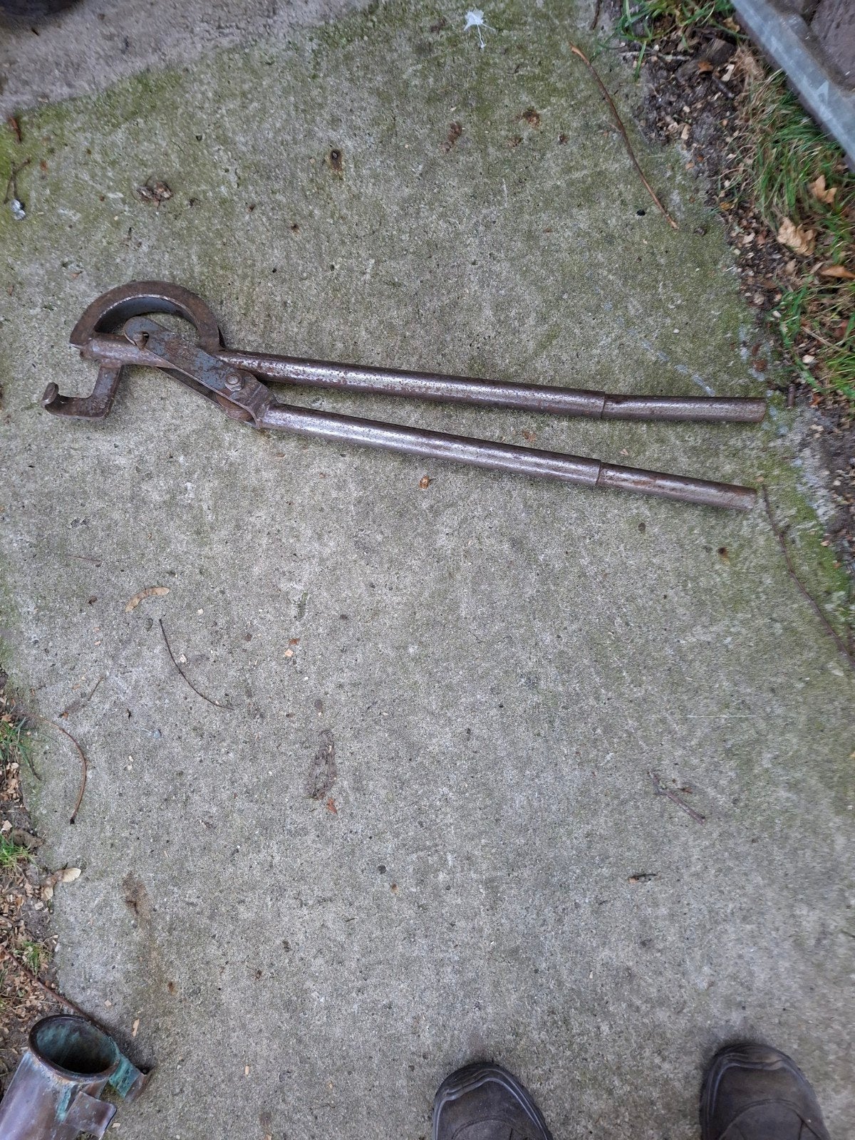 buig ijzer 22mm lang 80cm, Ophalen