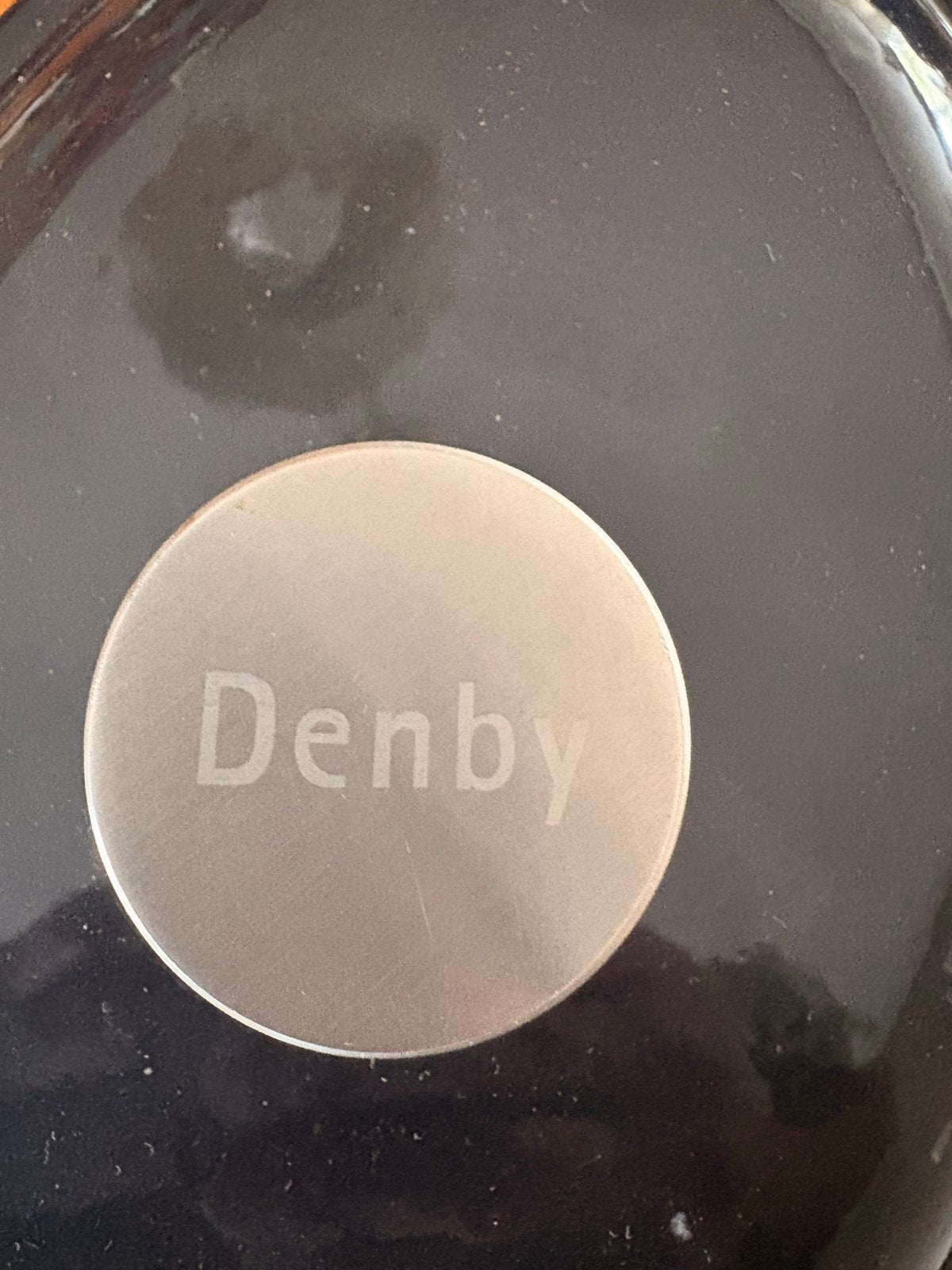 Denby Gietijzeren Braadpan - Zwart, Huis en Inrichting, Ophalen of Verzenden, Gebruikt, Gietijzer