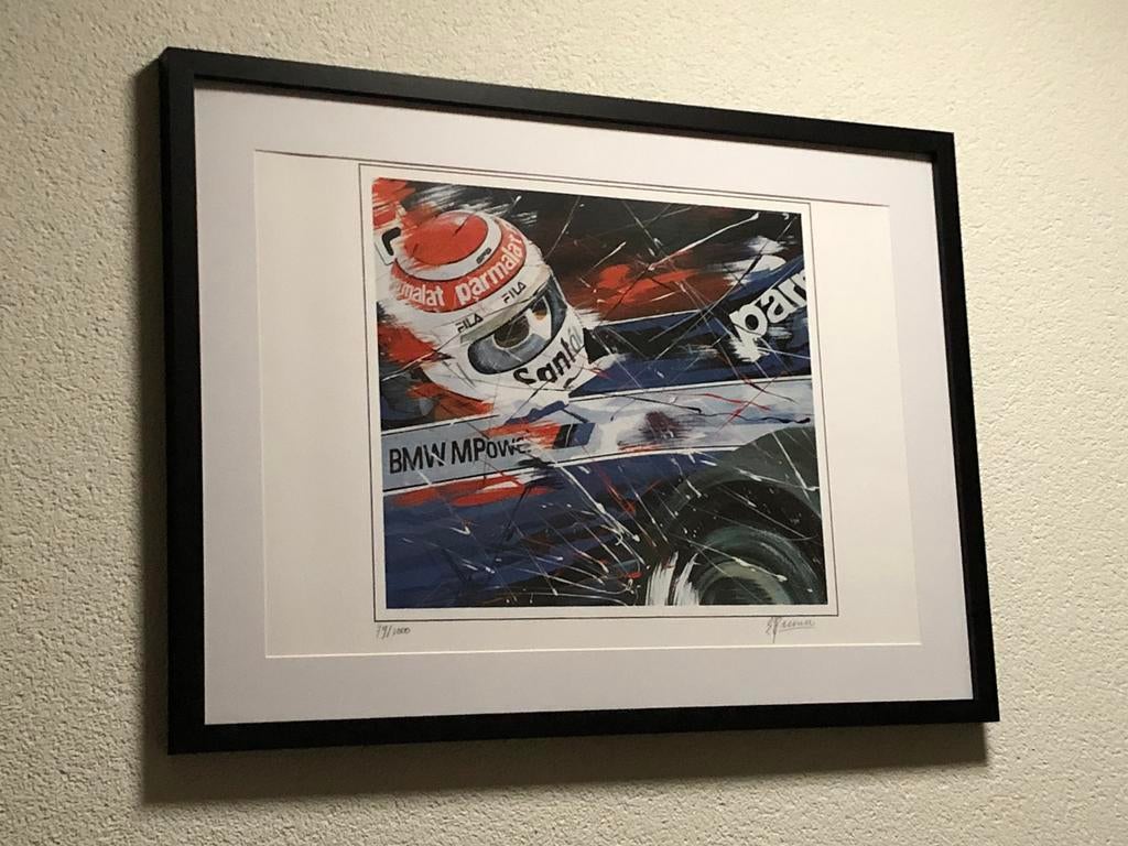 Eric Jan Kremer - Nelson Piquet, Verzamelen, Automerken, Motoren en Formule 1, Ophalen, Zo goed als nieuw, Formule 1