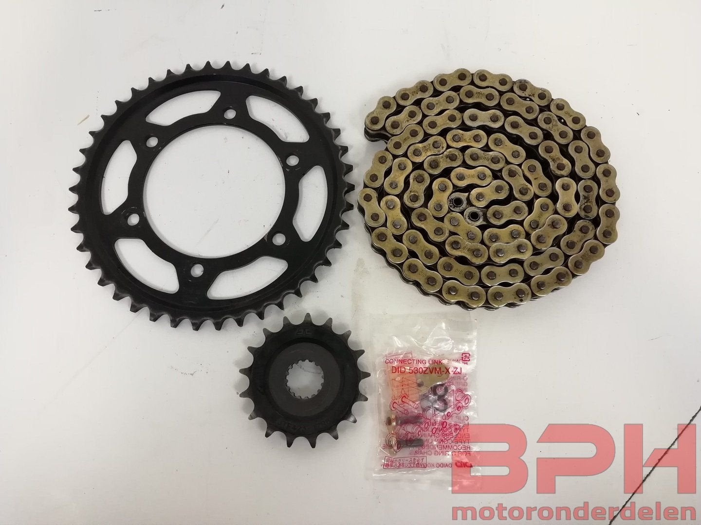 Kettingset Suzuki GSX-R 1000 K9 L0 L1 L2 L3 L4 L5 L6 2009 t/, Gebruikt, -, -, Ophalen of Verzenden