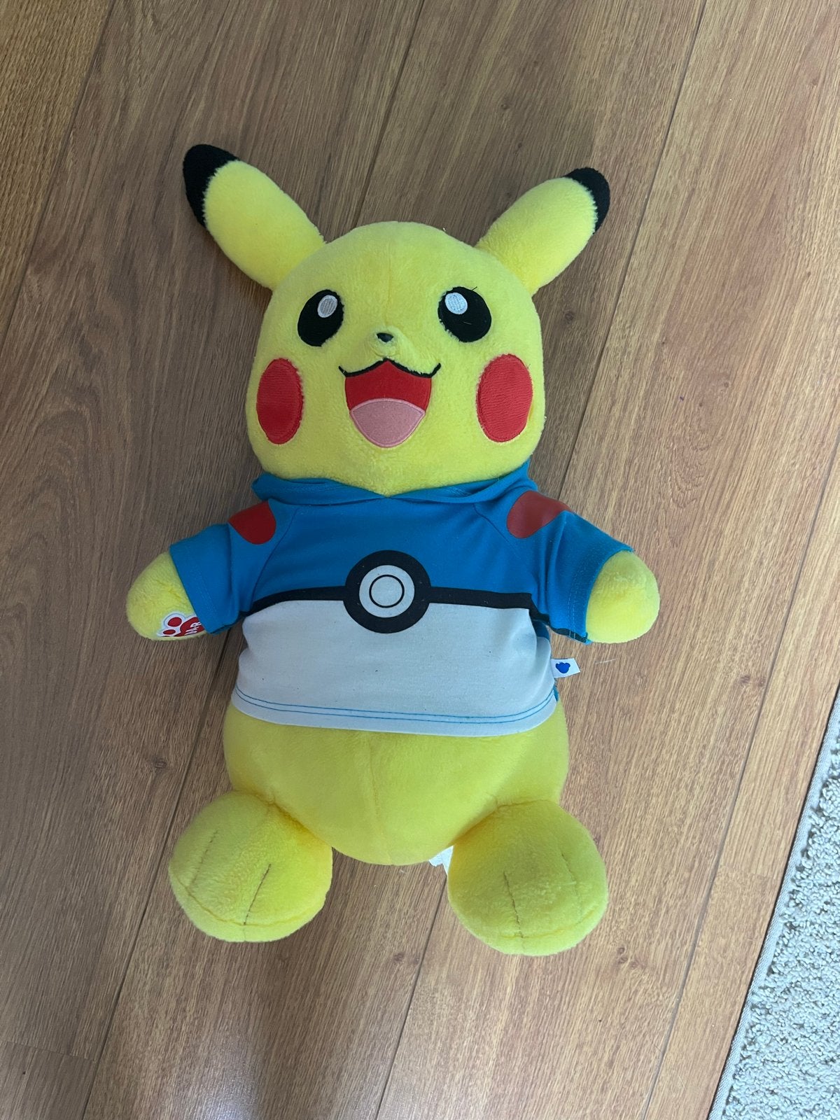 Pokemon Pikachu Knuffel 40cm met Hoodie - Super Zacht, Ophalen, Gebruikt, Geel, Overige typen