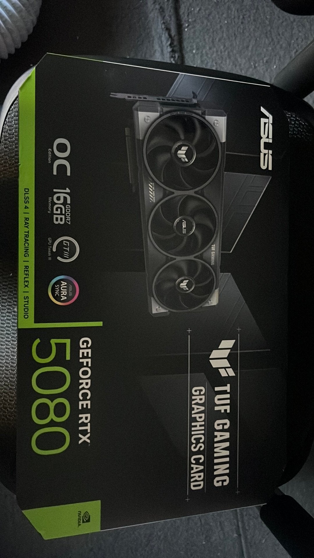 ASUS TUF GAMING OC RTX 5080, Computers en Software, Ophalen, Zo goed als nieuw, GDDR6, PCI-Express 4