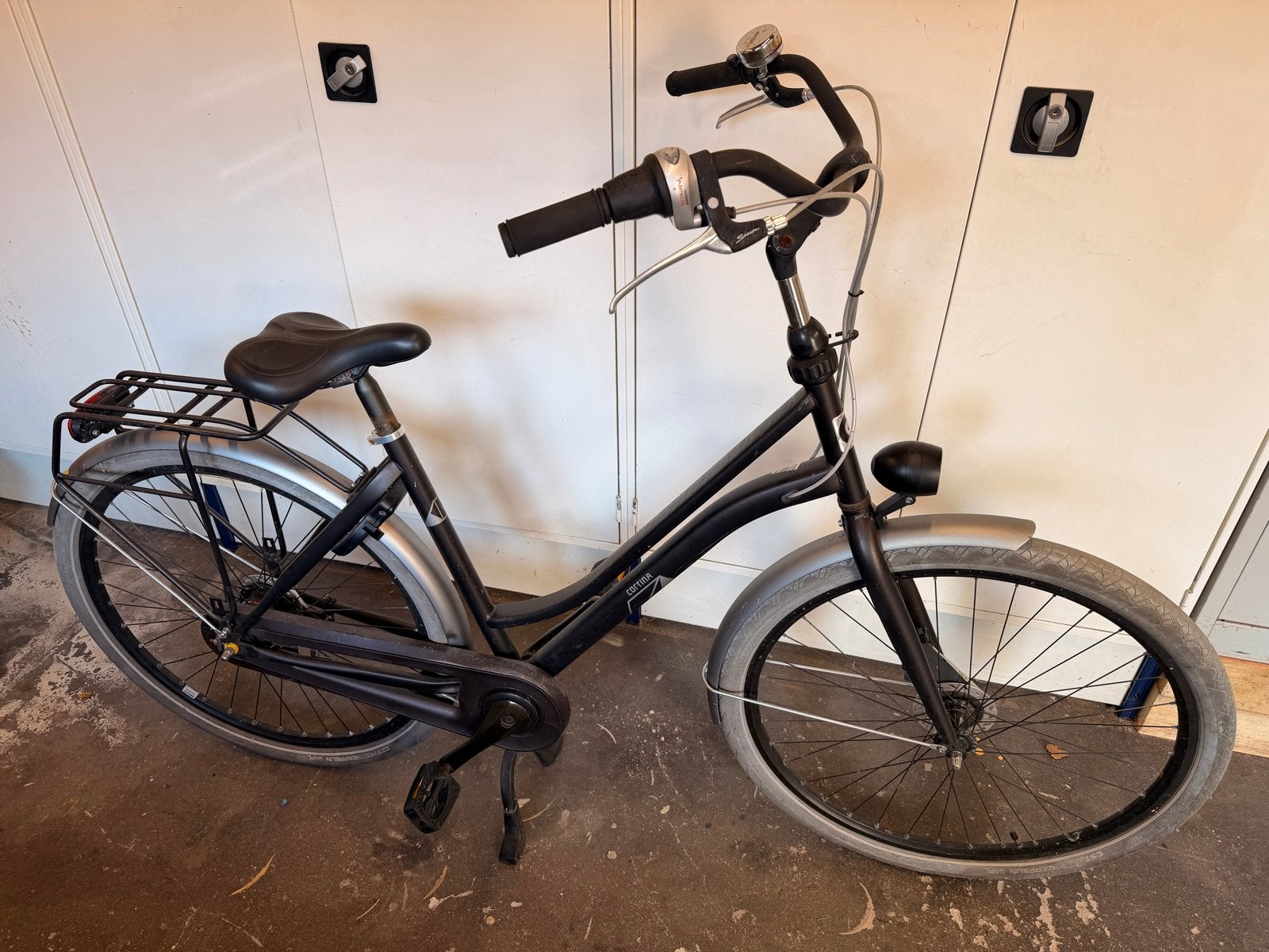 Cortina Roots mamafiets Dames - Gebruikt, Gebruikt, Versnellingen, 50 tot 53 cm, Trommelrem