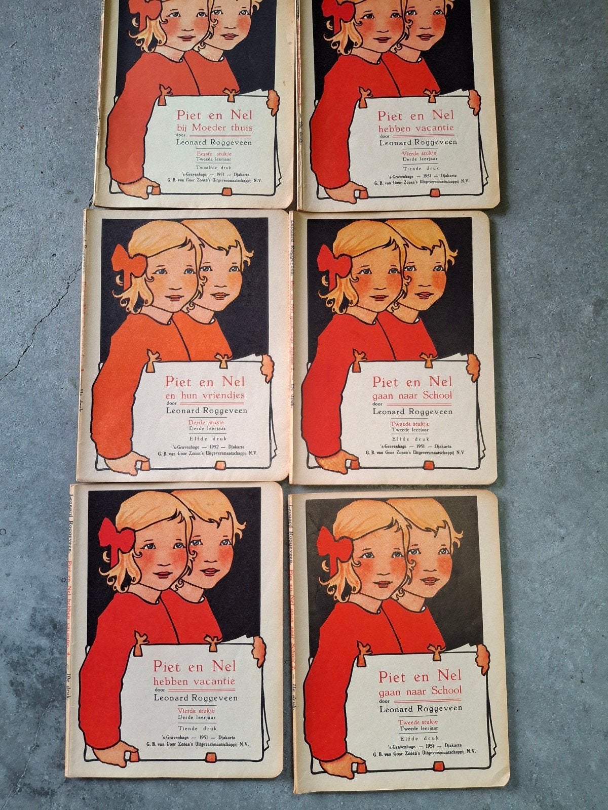 Piet en Nel boekenreeks van Leonard Roggeveen, Boeken, Ophalen, Gelezen, Leonard Roggeveen, Fictie algemeen