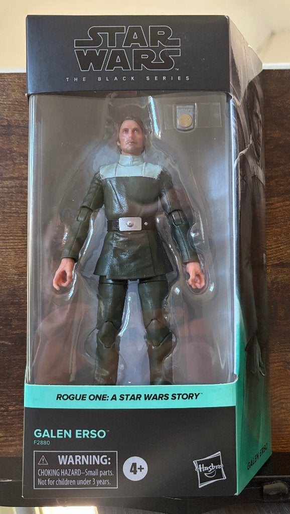 Star Wars The Black Series Galen Erso actiefiguur ( 6 inch), Ophalen of Verzenden, Nieuw, Actiefiguurtje