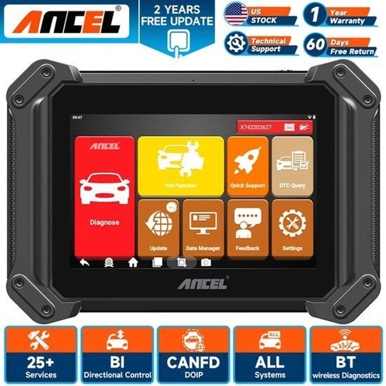 Professionele OBD2 Auto Diagnosetool – Autoscanner, Corvance B.V., Verzenden, Nieuw, Corvancebol@gmail.com