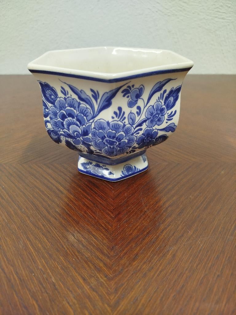 Delfts blauwe cache-pot 601, Antiek en Kunst, Antiek | Keramiek en Aardewerk, Ophalen of Verzenden