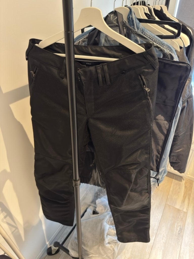 REV’IT! Eclipse 2 Motorcycle Trousers – Black – M Short, REV'IT!, Heren, Ophalen of Verzenden, Broek | textiel
