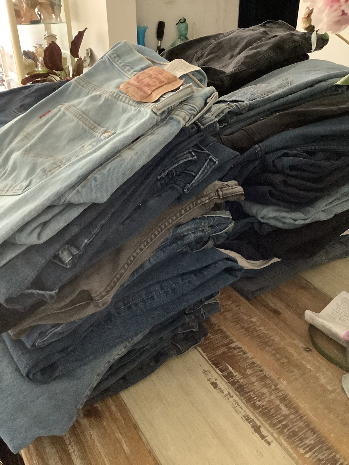 Heel veel Levis jeans, Ophalen, Gedragen, Maat 34 (XS) of kleiner