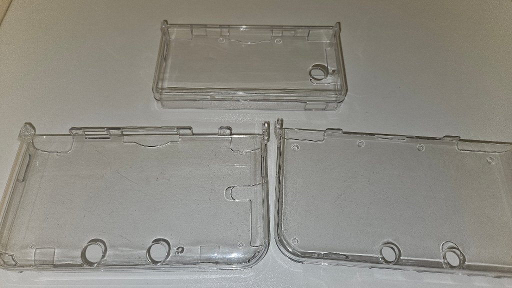 Nintendo 3ds + DSI Transparante console cover, Spelcomputers en Games, Spelcomputers | Nintendo 2DS en 3DS, Gebruikt, 3DS, Met beschermhoes of tas