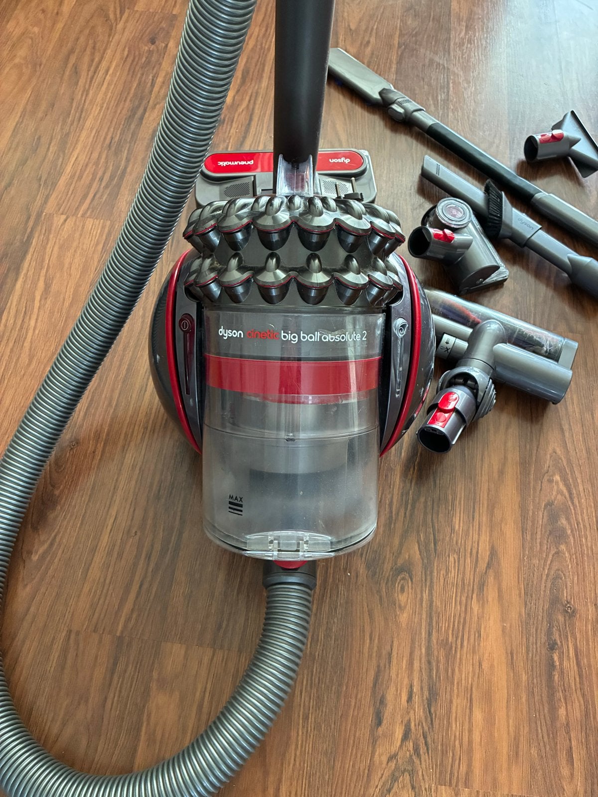 Foto 4 van Dyson Big Ball Absolute 2 Sledestofzuiger met accessoires