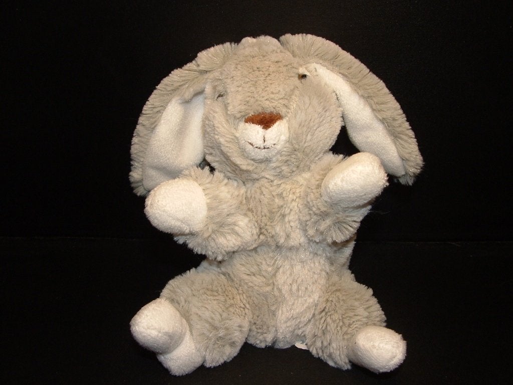 EVORA KRUIDVAT TOYS KONIJN PLUCHE GRIJS/LICHTGRIJS, Ophalen of Verzenden, Nieuw, Overige typen
