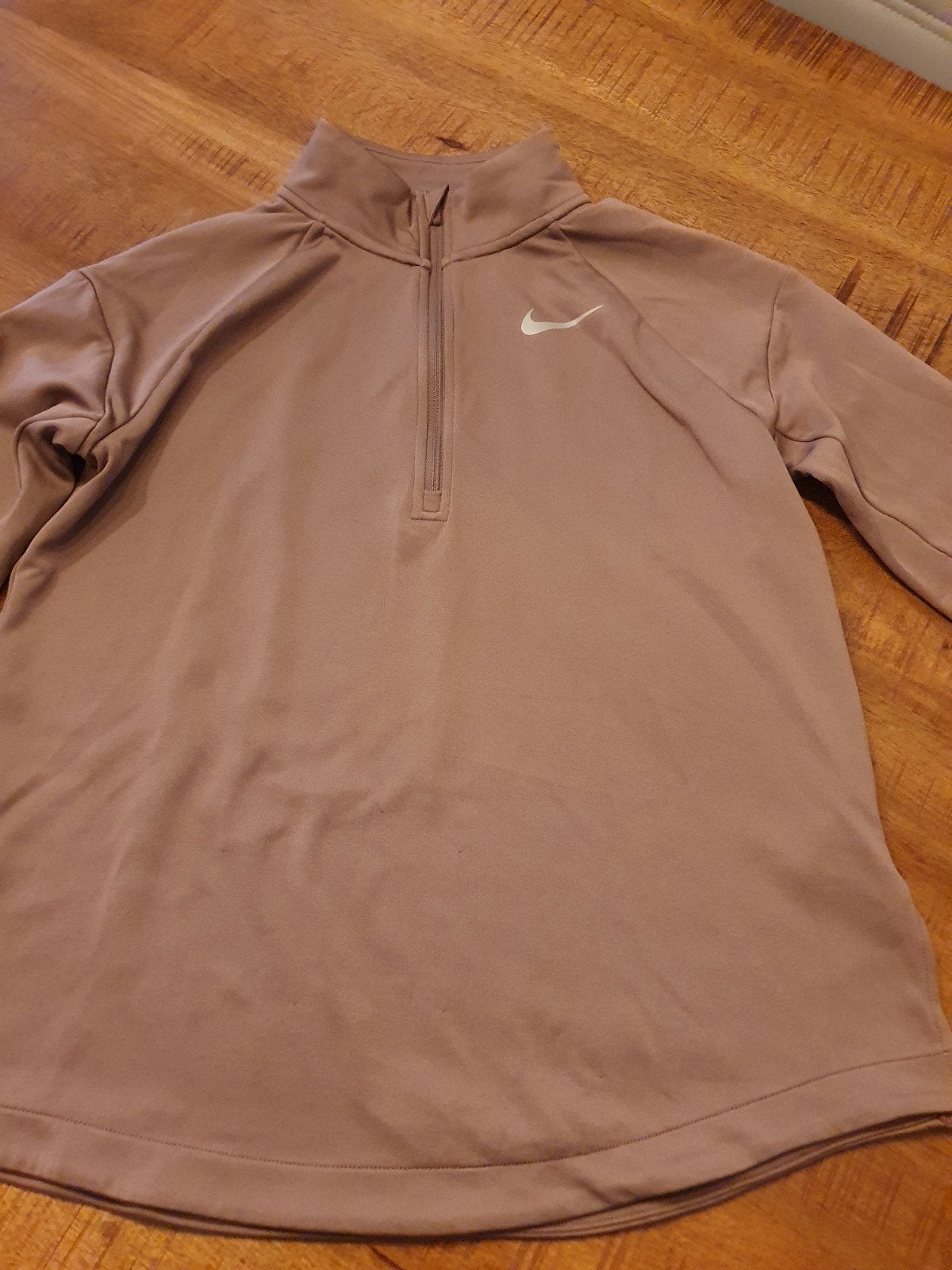 Nike hardloop shirt lange mouw maat XL (valt klein), Ophalen, Paars, Maat 46/48 (XL) of groter, Nike