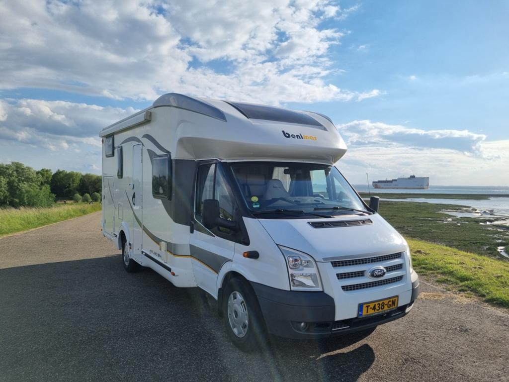 Ford Benimar Mileo 246 - Ruime familiecamper (5 pers.)79D Km, Caravans en Kamperen, Campers, Ford, Particulier, Half-integraal