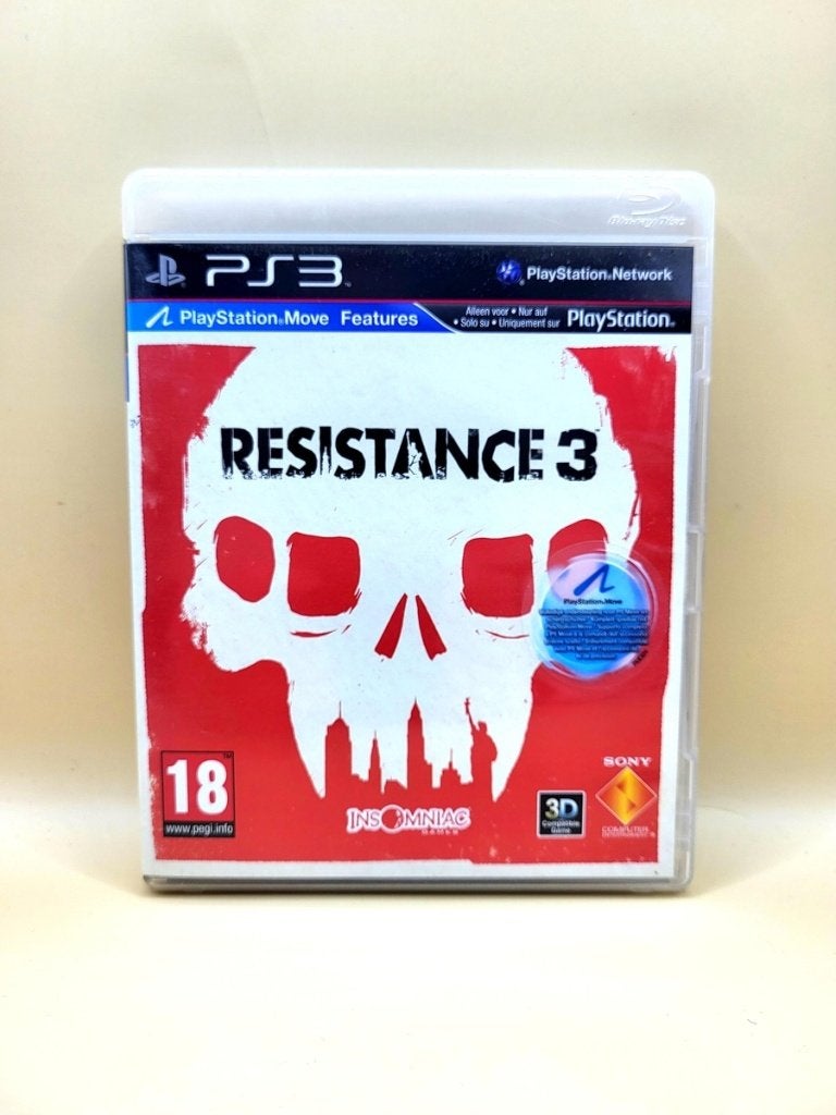 Resistance 3 - PlayStation 3 - PS3, Vanaf 18 jaar, Shooter, 1 speler, Sony support