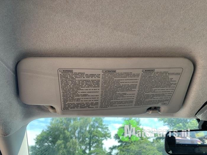Zonneklep van een Daihatsu Cuore, Auto-onderdelen, Gebruikt, Daihatsu, -, -
