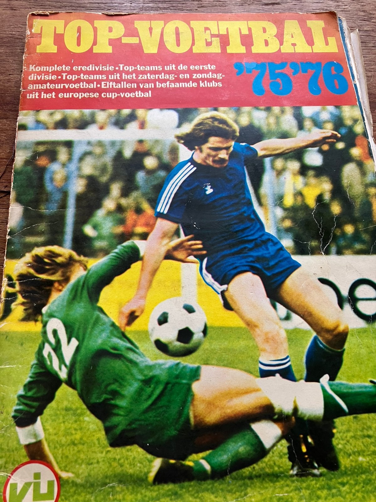 Panini vanderhout 1975-1976, Ophalen of Verzenden, Gebruikt, Buitenlandse clubs, Poster, Plaatje of Sticker