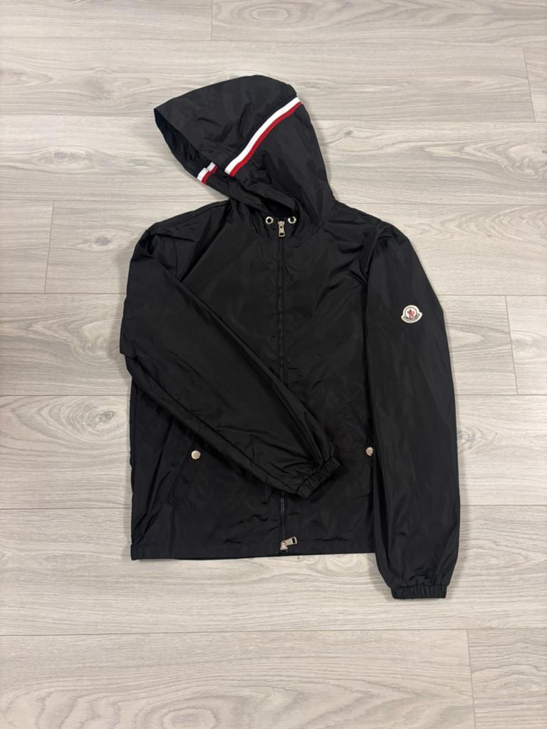 Moncler Zomer Jas, Ophalen of Verzenden, Zo goed als nieuw, Zwart