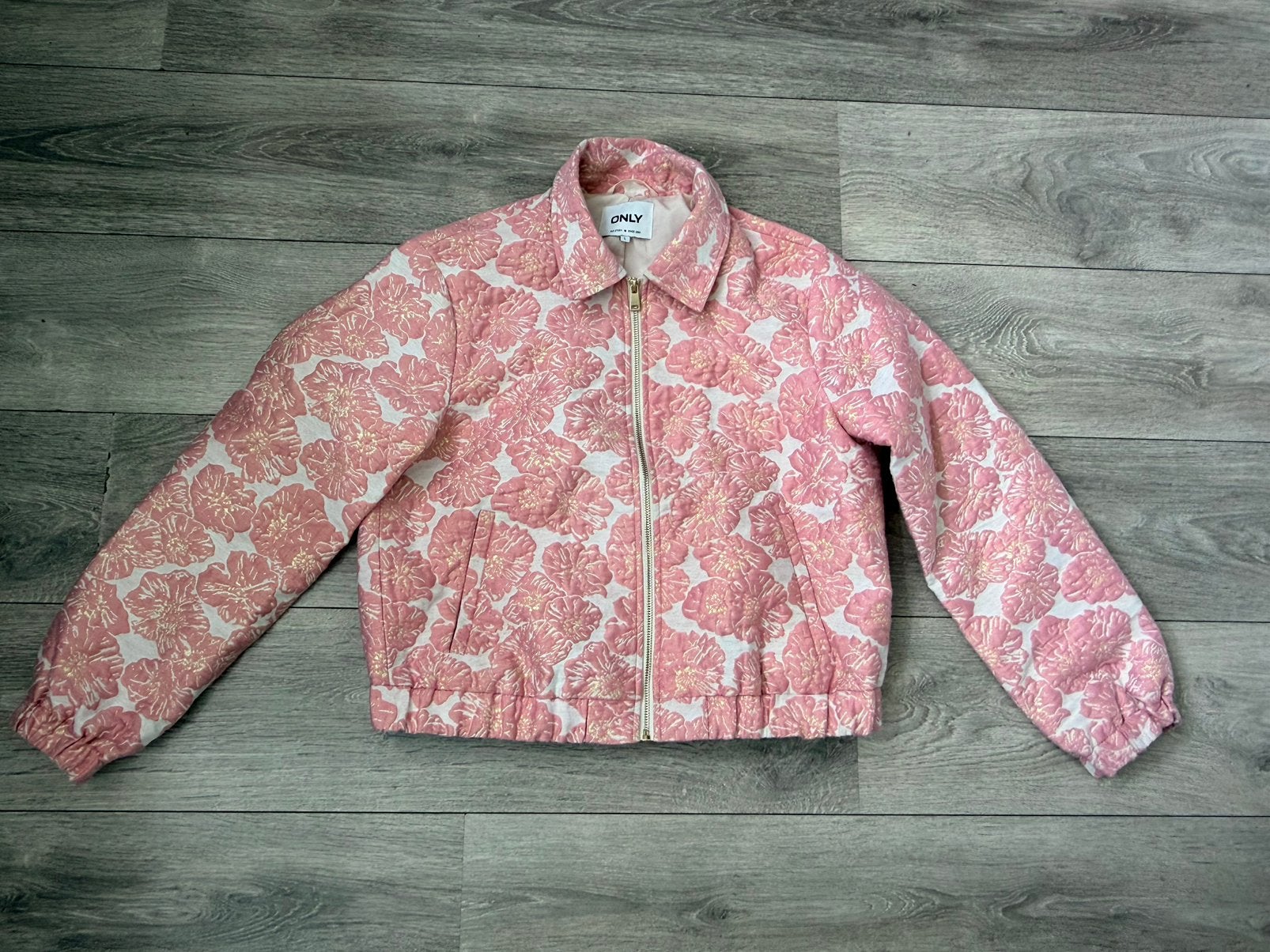 Only bomberjack maat L, Kleding | Dames, Ophalen of Verzenden, Zo goed als nieuw, Maat 38/40 (M), Roze