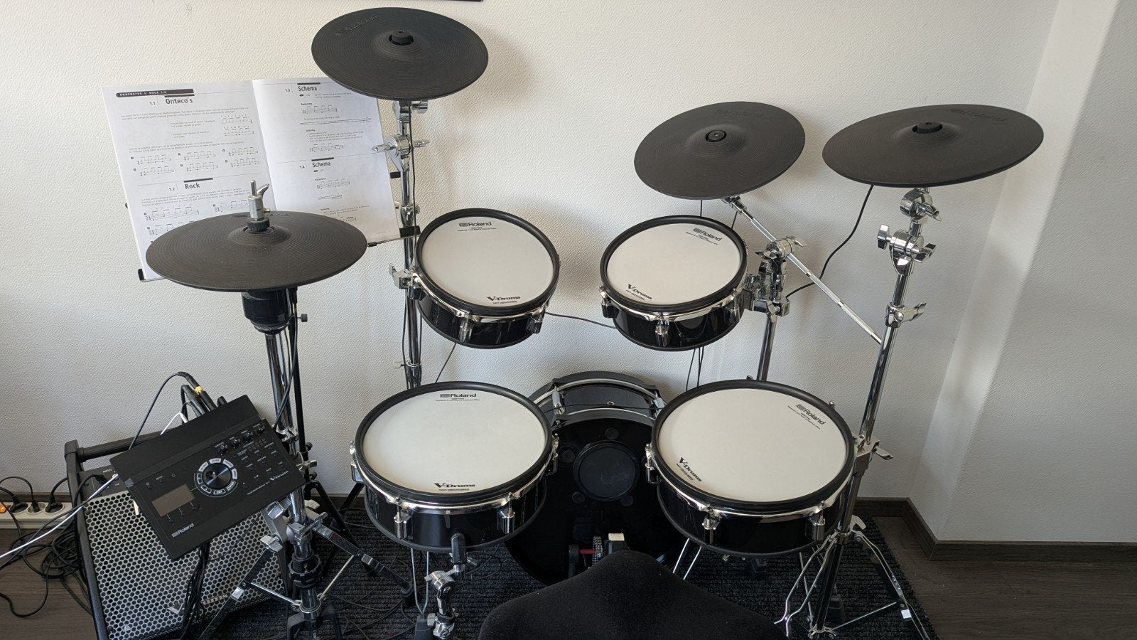 Roland VAD306 V-drum vrijwel volledige set, Muziek en Instrumenten, Drumstellen en Slagwerk, Ophalen, Zo goed als nieuw, Roland