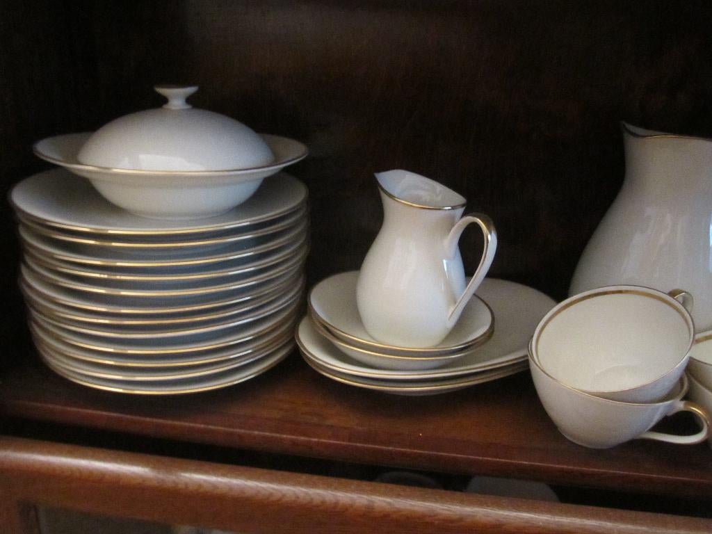 14.  Schitterend oud thee/koffie servies. rond 1940, Ophalen, Zo goed als nieuw