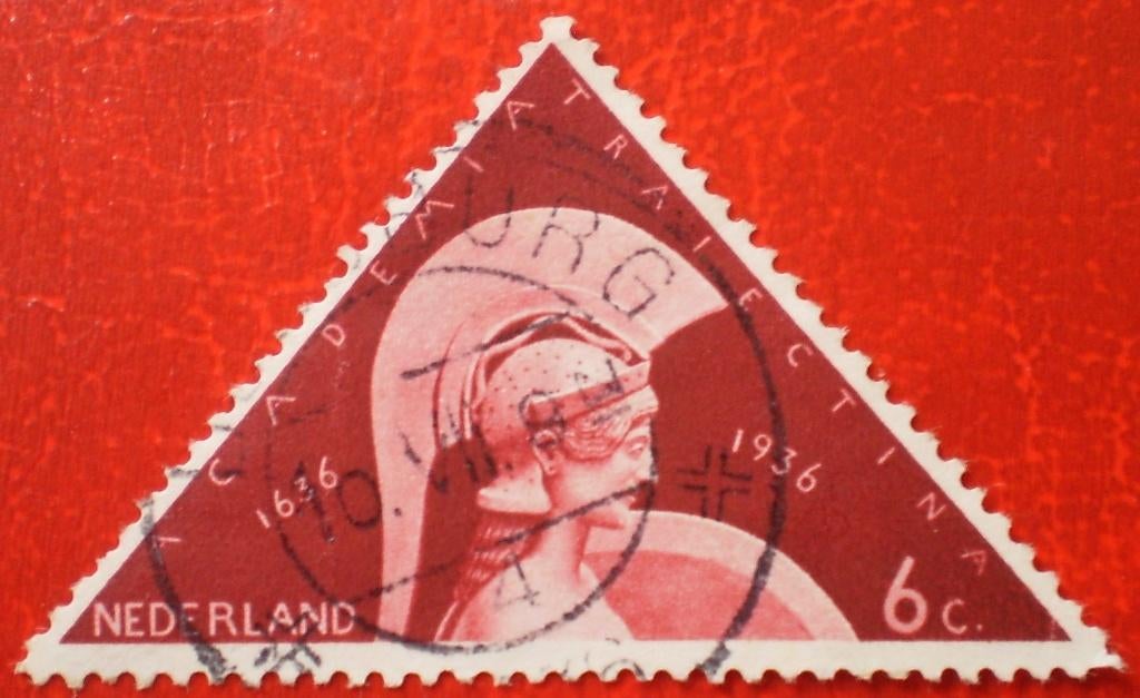 Nederland - 1x Academia Traiectina 1936, Postzegels en Munten, Verzenden, T/m 1940, Gestempeld