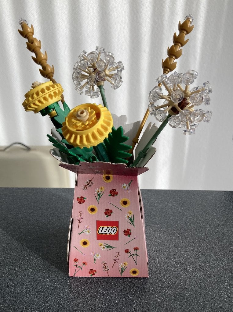 Lego 30701 botanicals veldbloemen 2x incl. vaasje, Compleet, Overige thema's, Lego, Ophalen of Verzenden
