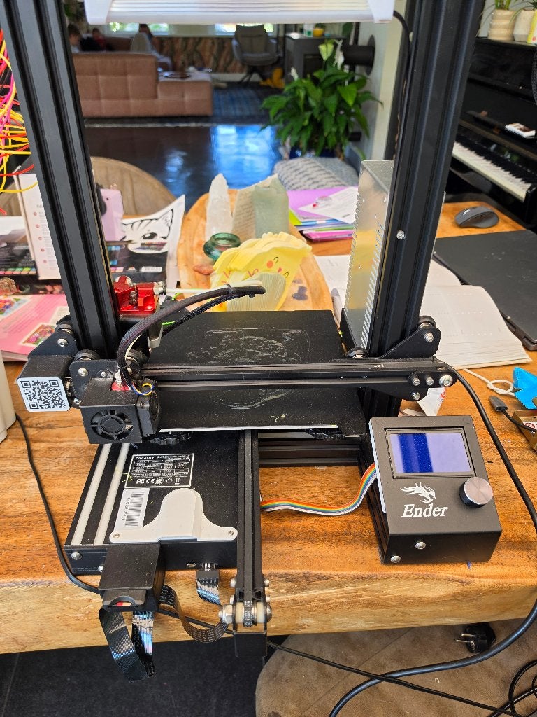 Ender 3 3D-printer met diverse onderdelen, Gebruikt, Ophalen of Verzenden, Creality Ender 3, Filament