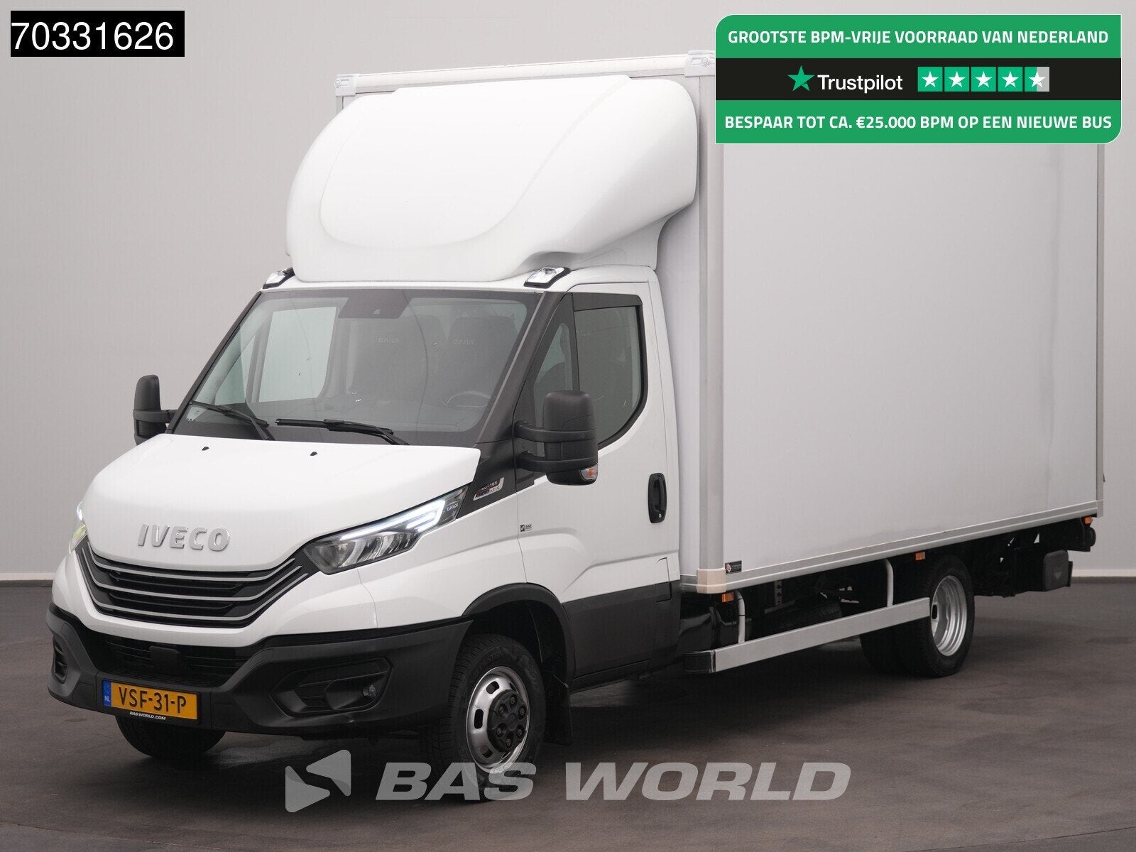 Iveco Daily 40C16 3.0L Automaat XL 1000 KG Laadklep Zijdeur, Automaat, Stof, Gebruikt, 4 cilinders