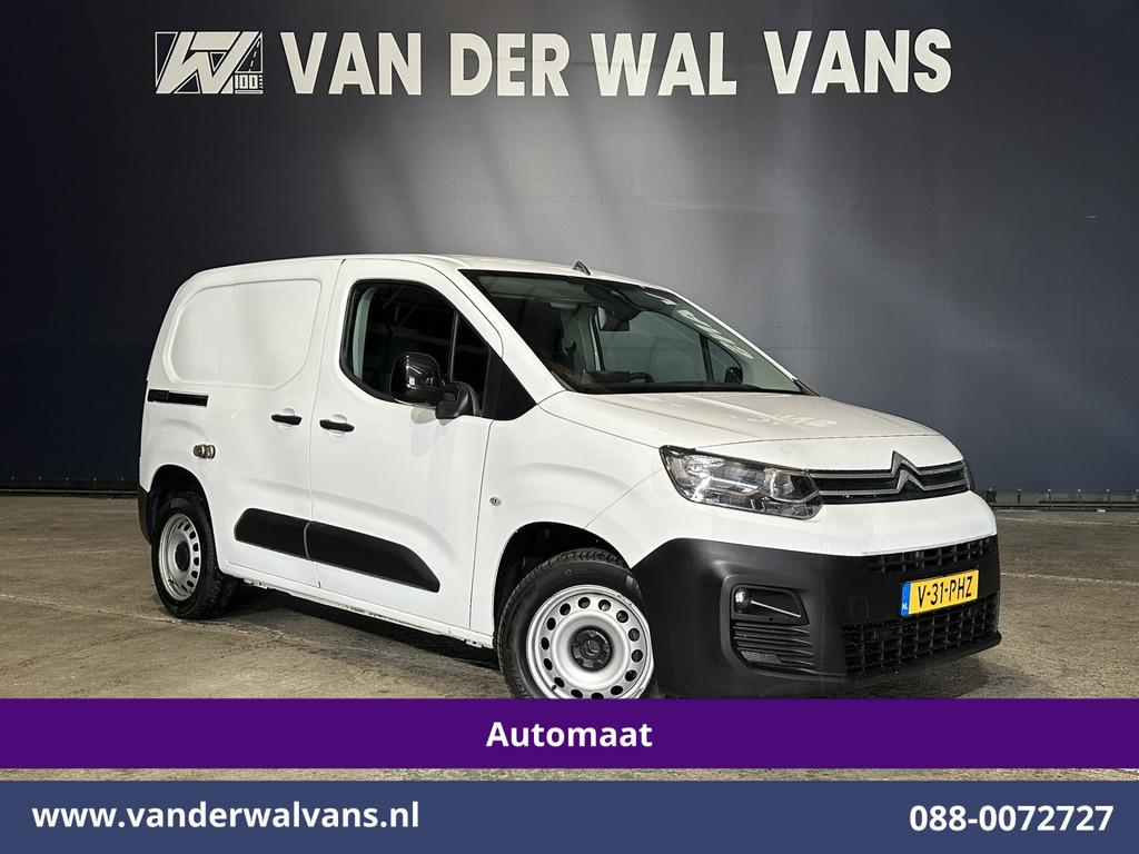 Citroën Berlingo 1.2 PureTech 130pk Automaat Benzine L1H1 E, Auto's, Bestelauto's, Gebruikt, 1199 cc, Citroën, Wit