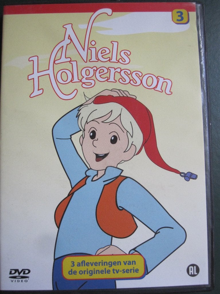 Niels Holgersson 3 (1980), Tekenfilm, Zo goed als nieuw, Alle leeftijden, Amerikaans