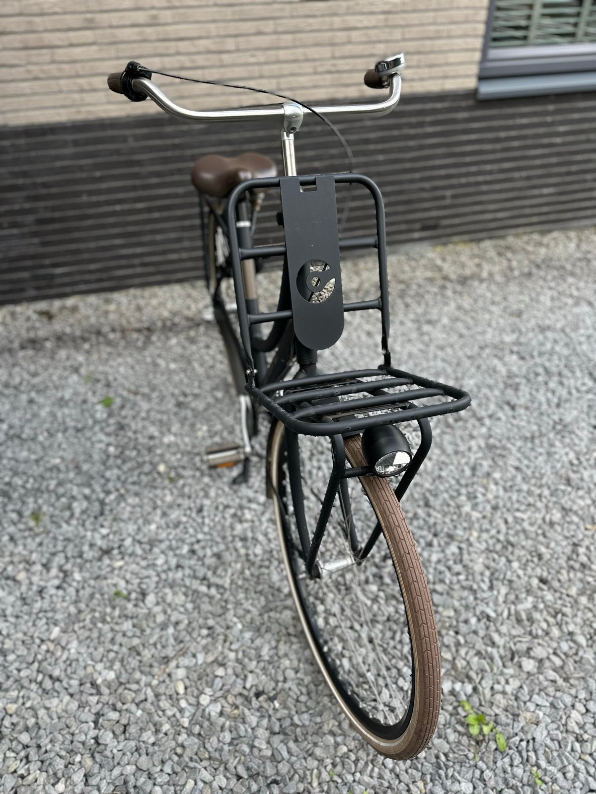 Cortina U4 Transport RN3 2023 Jet Black Matt 28 inch, Terugtraprem, Gebruikt, Versnellingen, 50 tot 53 cm