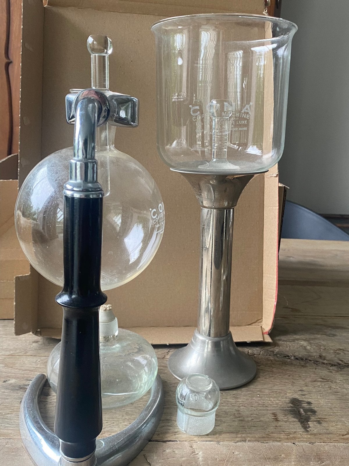 Cona koffiezetapparaat, Ophalen of Verzenden, Gebruikt
